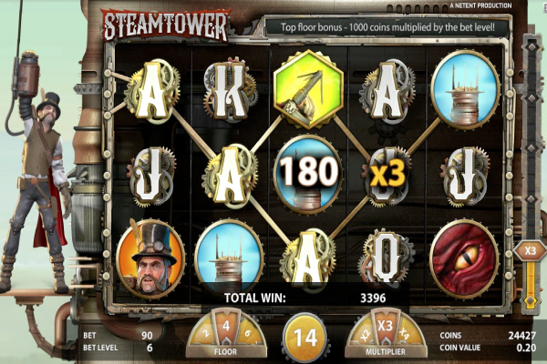 Steam Tower Slot Review