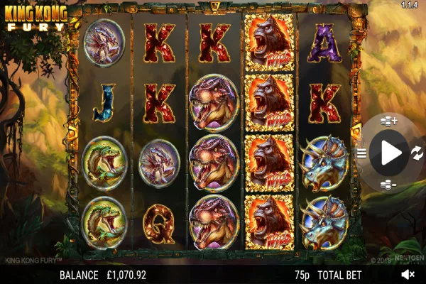 King Kong Fury 95 Slot Review