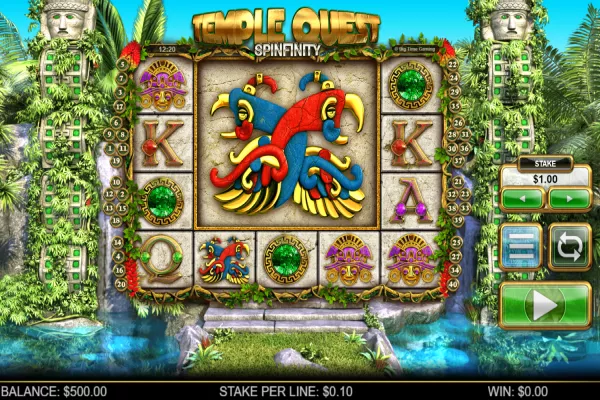 Temple Quest Spinfinity Slot Review